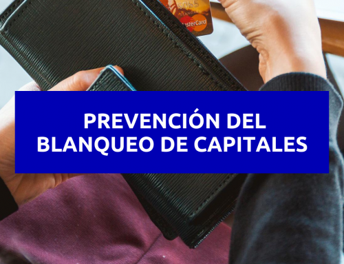 Prevención Del Blanqueo de Capitales