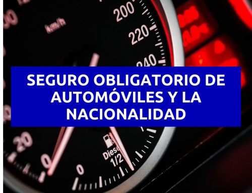 El seguro obligatorio de automóviles y la nacionalidad